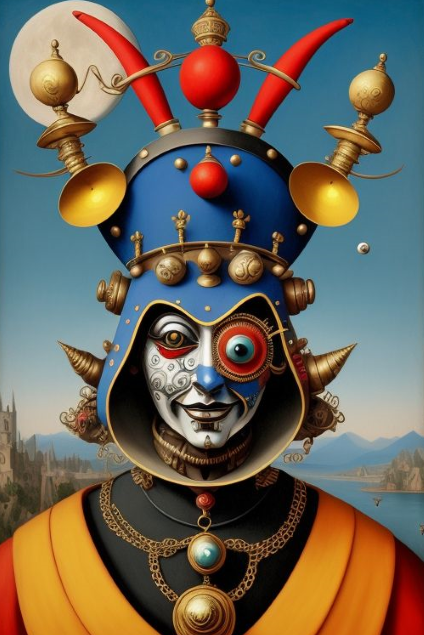 Bild – Narrenapparatus Numero 202 - KI-Generiert